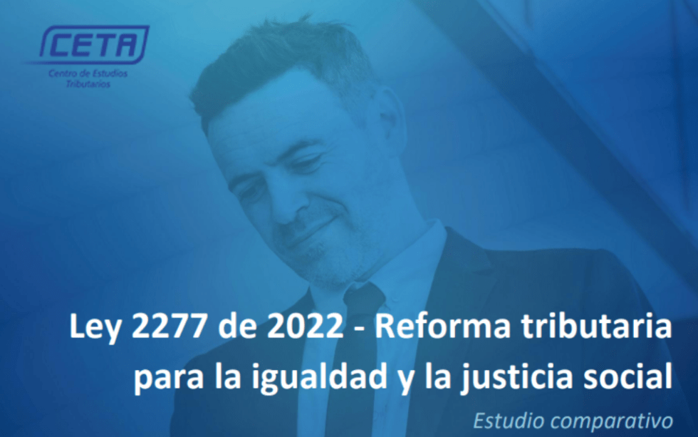 Ceta Estudio Comparativo Del Texto De La Reforma Tributaria Luis