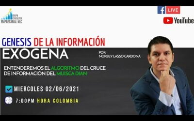 ¿Cómo funciona el Algoritmo de la Información Exógena? – Profesor Norbey Lasso