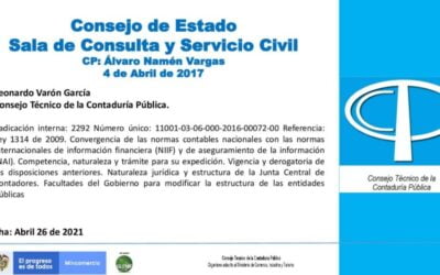 Consejo de Estado concepto DUR 2420 año 2017