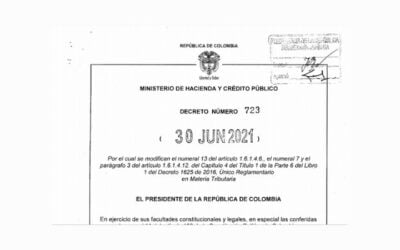 DECRETO 723 (Junio 30 de 2021) Documento Equivalente Electrónico para NO OBLIGADOS A FACTURAR