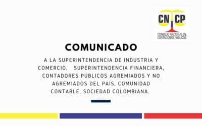 COMUNICADO – Consejo Nacional de Contadores Públicos de Colombia CNCP
