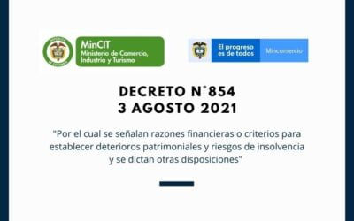 DECRETO  N°854 (3 Agosto 2021)