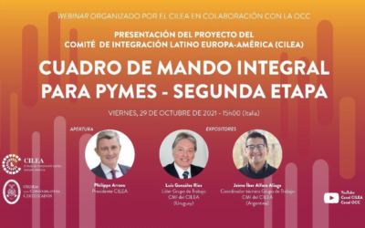 CILEA – 29 de Octubre DE 2021 – Presentación Cuadro de Mando Integral para Pymes