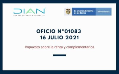 Oficio N.º 01083 de 2021 – DIAN