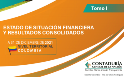 CGN – Estado de Situación Financiera y Resultados Consolidados del Nivel Territorial:   Tomo 1