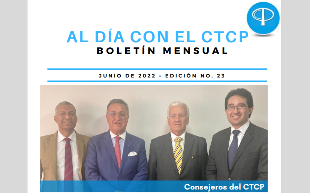 CTCP – Boletín Mensual Junio de 2022