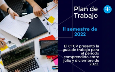 CTCP – Plan de trabajo para el segundo semestre de 2022