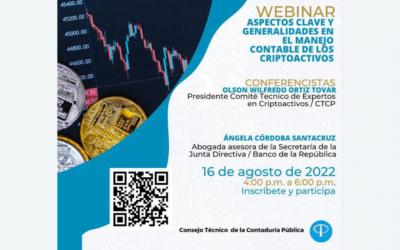 CTCP. WEBINAR: Aspectos Clave y Generalidades en el Manejo Contable de los Criptoactivos