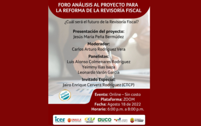 ICEF. FORO: Análisis al Proyecto para la Reforma de la Revisoría Fiscal
