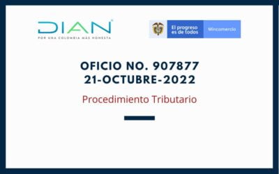 DIAN. Oficio 907877. RUB – Encargos Fiduciarios