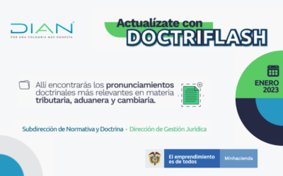 DIAN. DOCTRIFLASH. Enero 2023