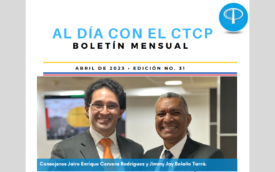 Al día con el CTCP: Boletín Mensual – Abril 2023