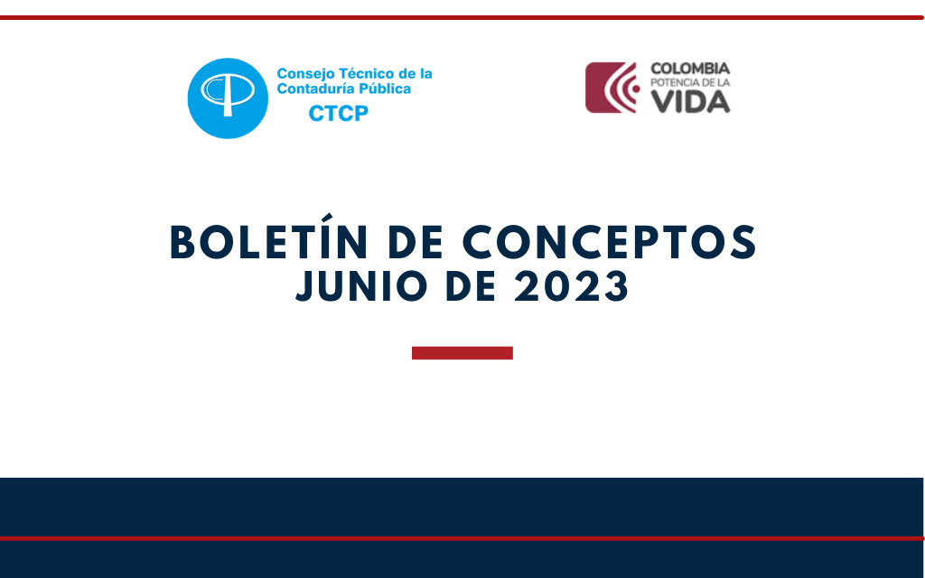 CTCP. Boletín de Conceptos Junio 2023