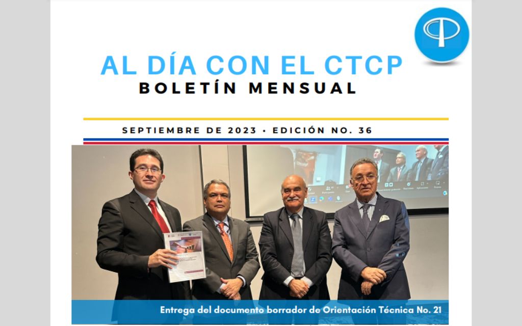 Al día con el CTCP: Boletín Mensual – Septiembre 2023