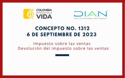 DIAN. Concepto 1312-2023. Devolución del impuesto sobre las ventas a Universidades
