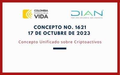 DIAN. Concepto Unificado sobre Criptoactivos