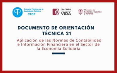 CTCP – Documento de Orientación Técnica 21 – Aplicación de las Normas de Contabilidad e Información Financiera en el Sector de la Economía Solidaria