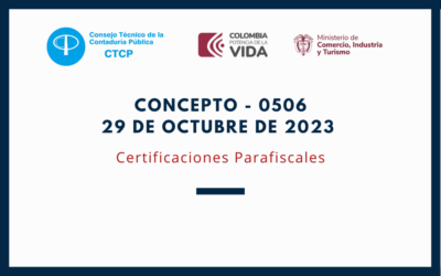 CTCP. Concepto 0506-23. Fecha de pagos de aportes parafiscales (seguridad social)