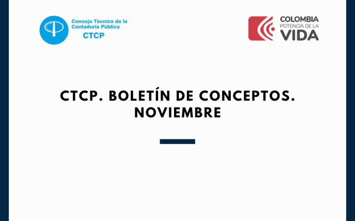 CTCP. Boletín de Conceptos. Noviembre