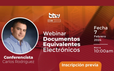 Webinar sobre Documentos Equivalentes Electrónicos