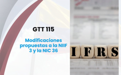 CTCP somete a discusión pública el proyecto de enmienda de IASB que modifica la NIIF 3 y la NIC 36