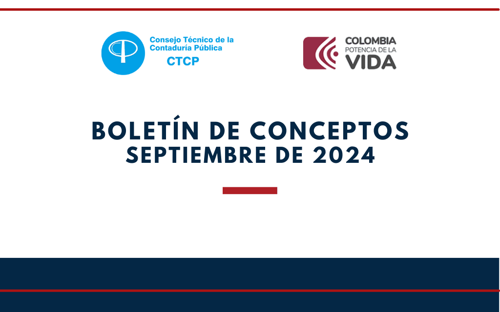 CTCP. Boletín de conceptos septiembre 2024