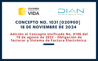 DIAN. Concepto 1031-25. Validez del Documento Electrónico Equivalente y de las FEV de talonario o papel