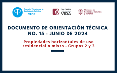 CTCP. DOT 15. Propiedades horizontales de uso residencial o mixto Grupo 2 y 3
