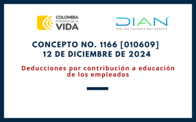 DIAN. Concepto 116-25. Deducción por contribución a programas de educación de los empleados