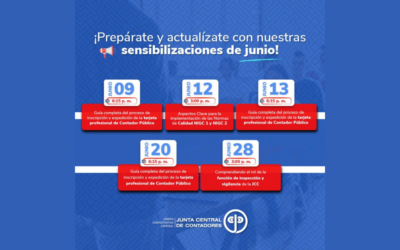 JCC – Sensibilizaciones de Junio: Tarjeta Profesional – Normas NIGC 1 y 2
