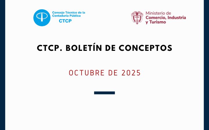CTCP. Boletín de conceptos Octubre de 2025