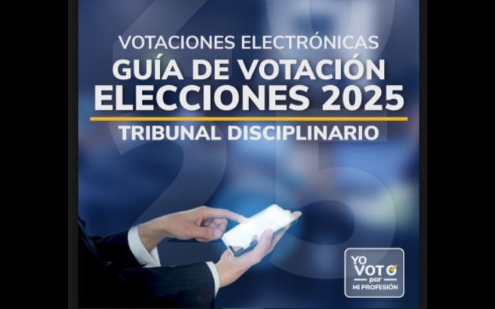 Elecciones Tribunal Disciplinario de la UAE Junta Central de Contadores 2025