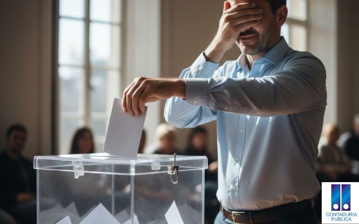 Los contadores públicos no podemos seguir votando a ciegas