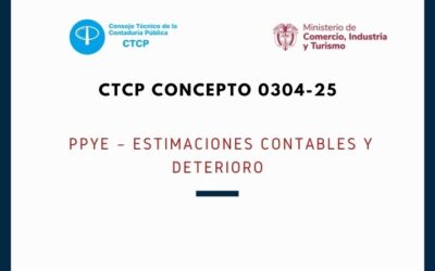 CTCP. Concepto 0304-25. PPyE – Estimaciones contables y deterioro