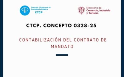 CTCP. Concepto 0328-25. Contabilización del contrato de mandato