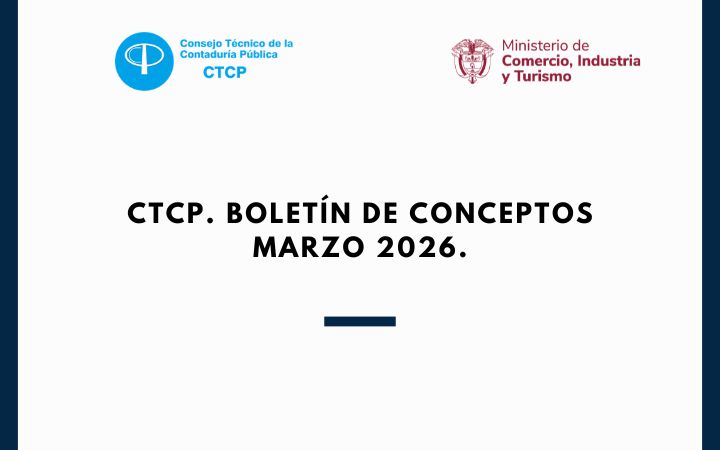 CTCP. Boletín de conceptos Marzo 2026