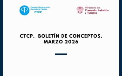 CTCP. Boletín de conceptos. Marzo 2026
