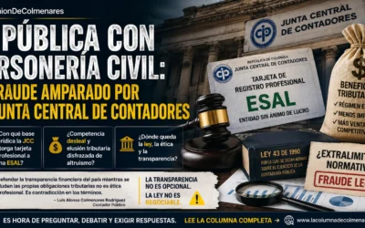 Fe pública con personería civil: El fraude amparado por la Junta Central de Contadores
