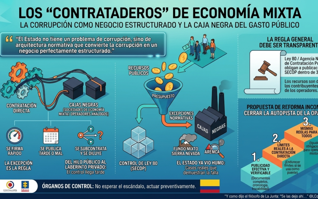 Los «contrataderos» de economía mixta