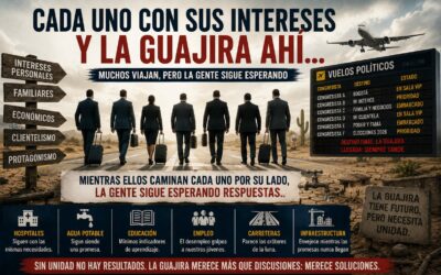 Cada uno con sus intereses y La Guajira ahí…