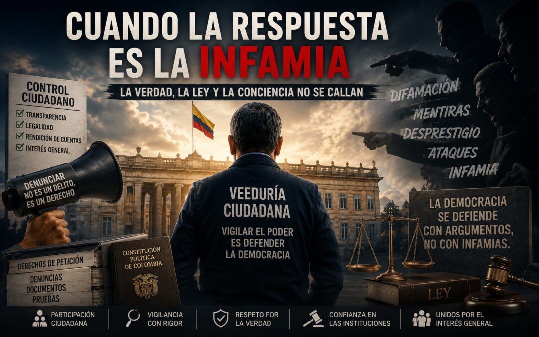 Cuando la respuesta es la infamia