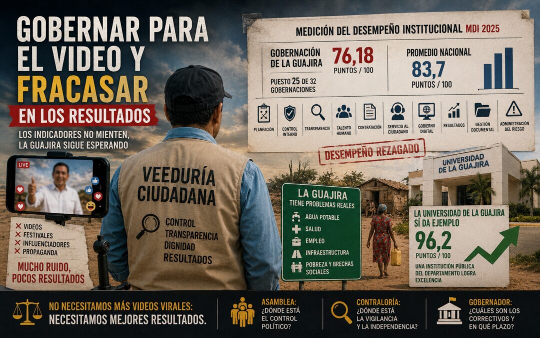 Gobernar para el video y fracasar en los resultados