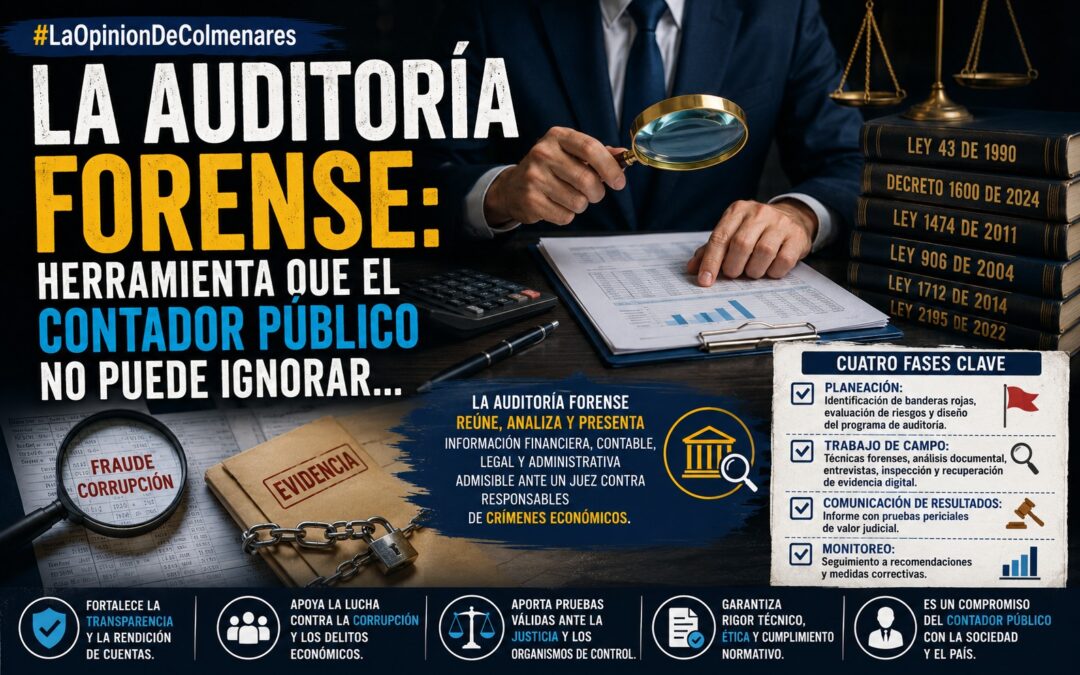 La Auditoría Forense herramienta que el Contador Público no puede ignorar