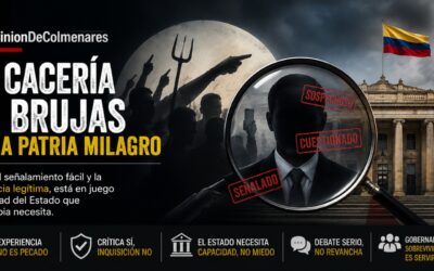 La cacería de brujas en la patria milagro