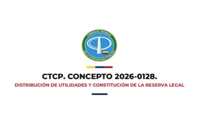 Concepto CTCP 2026-0128: Distribución de utilidades y constitución de la reserva legal