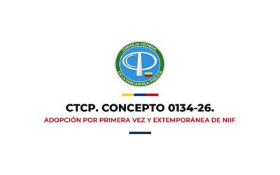 CTCP. CONCEPTO 0134-26. Adopción por primera vez y extemporánea de NIIF