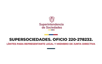 Oficio 220-278232 de 2026: límites para representante legal y miembro de junta directiva